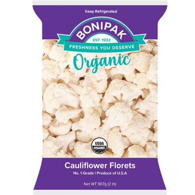 Bonipak Organic Packaged Cauliflower